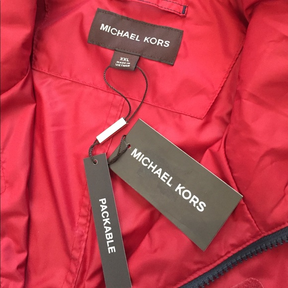 Michael Kors Packable Windbreaker - Picture 2 of 4